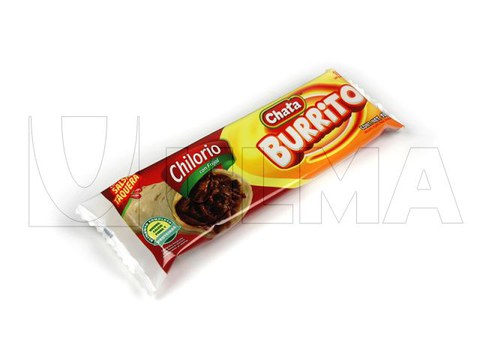 Упаковка буррито в модифицированной атмосфере (МГС) на флоупаке