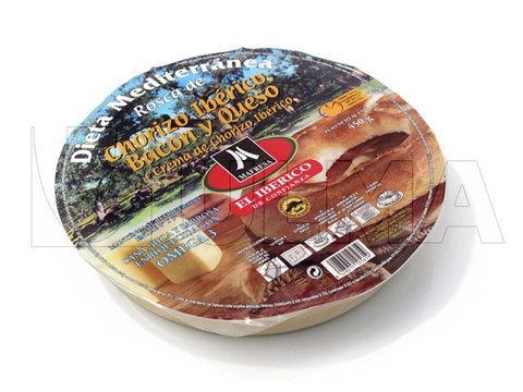 Упаковка сэндвича в модифицированной атмосфере (МГС) на термоформере