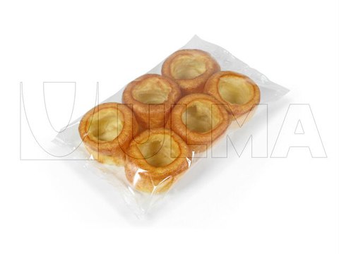 Поштучная и групповая упаковка пирожных на флоу-паке