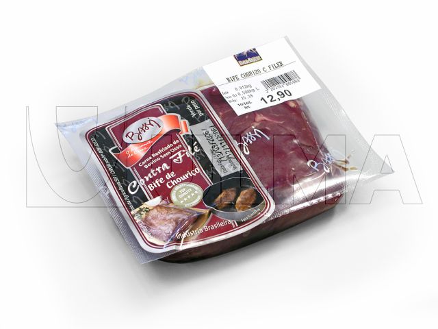 Вакуумная упаковка свежего мяса на термоформере — ULMA Packaging