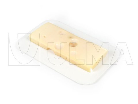 Упаковка порционного сыра на флоупаке в барьерную термоусадочную пленку в модифицированной атмосфере (МГС)