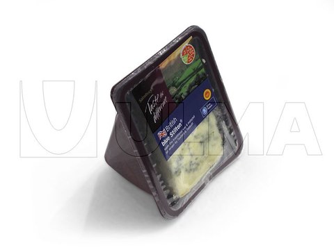 Упаковка порционного сыра в МГС на трейсилере